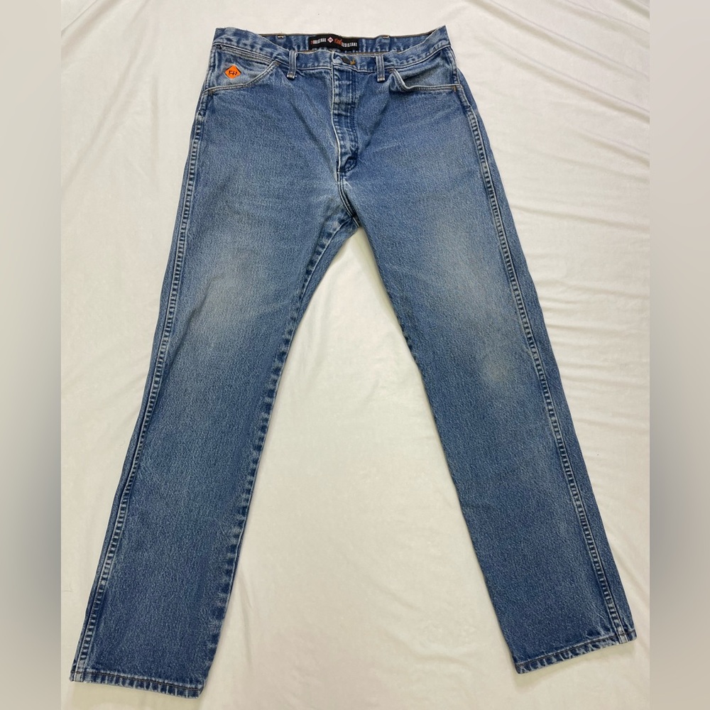 Wrangler FR 13 Original Flame Resistant Men's Jeans FR13MWZ Size 35 x 34